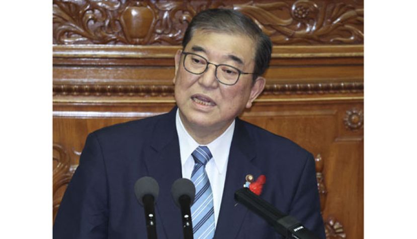 日本首相石破茂4日在众议院发表施政演说。