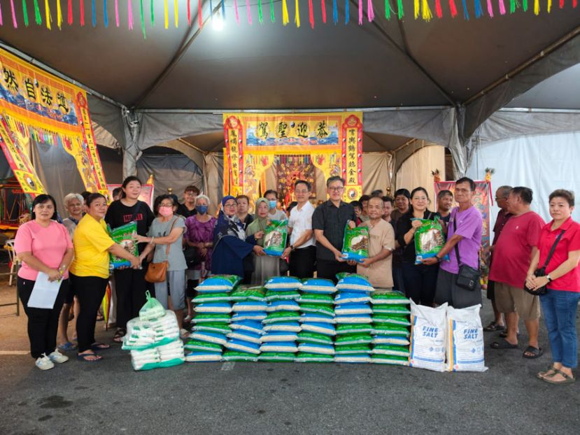 古晋辉盛广圣宫广泽尊王庙 配合广泽尊王宝诞千秋布施活动
