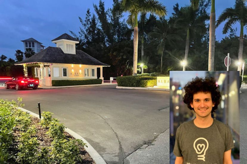 据称佛瑞德近2年透过FTX、父母或员工的名义，在巴哈马买下至少19处房产。图为巴哈马的奢华海岸度假社区&ldquo;奥尔巴尼&rdquo;入口。