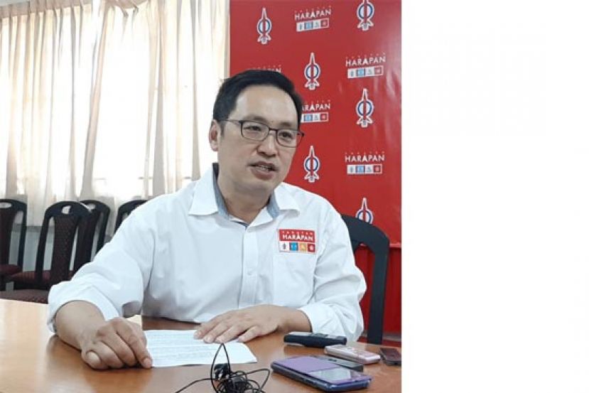 希望联盟砂拉越主席张健仁。