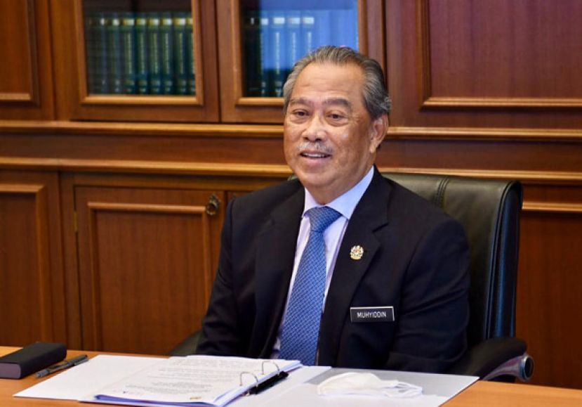 首相丹斯里慕尤丁。