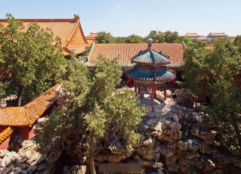 紫禁城宁寿宫花园，又称乾隆花园。