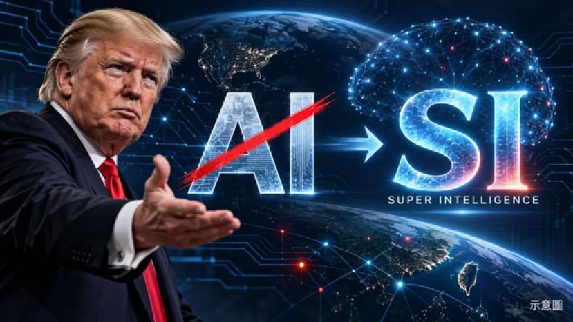美国总统特朗普主张将AI改称SI。