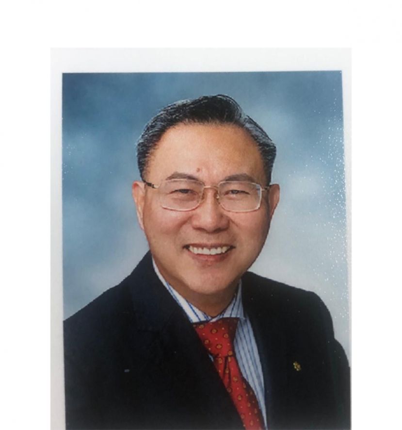 砂拉越文化研究学会秘书张光福.