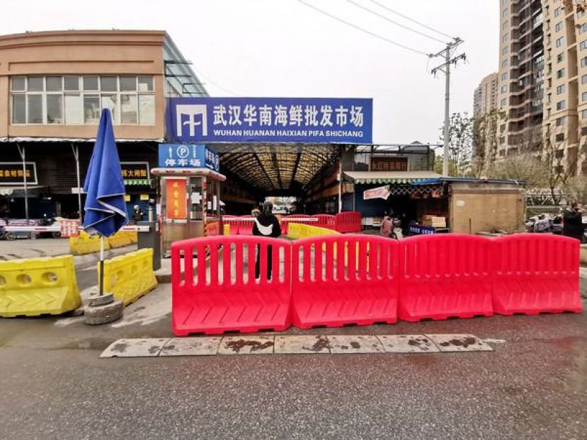 疫情于2020年首次爆发，华南海鲜市场是重要的线索之一。