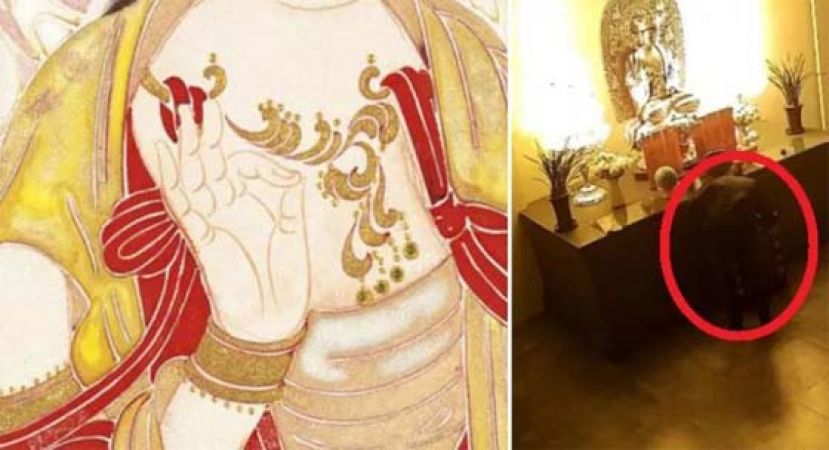 偷庙宇香油钱被抓   男子：菩萨比&ldquo;OK&rdquo;才拿的。