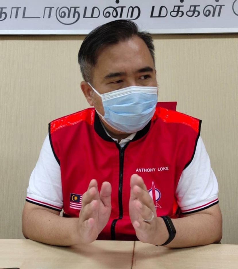 行动党全国组织秘书陆兆福。