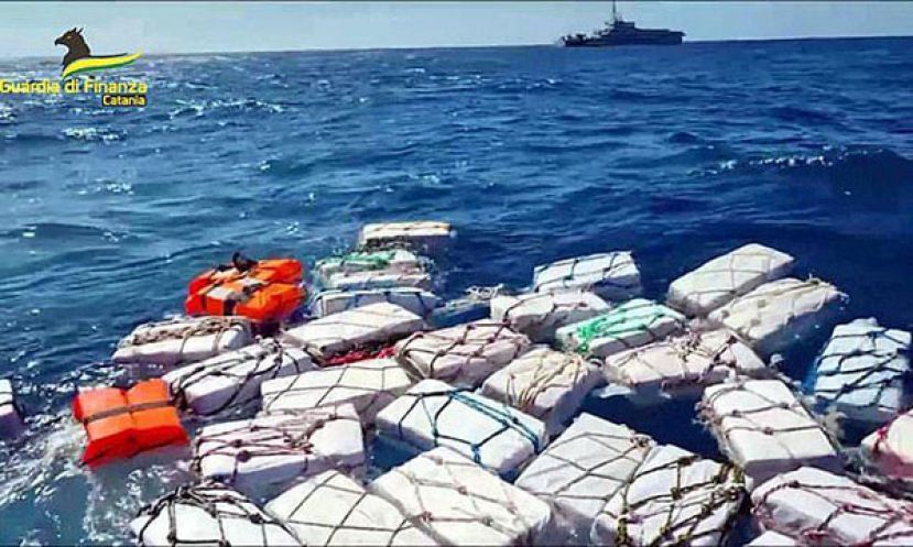 意大利破获该国史上最大毒品走私案。