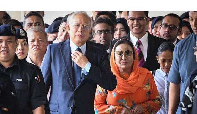 高庭周四批准纳吉伉俪和阿都阿兹的申请，撤销地毯商迪巴对他们提出索赔6亿7600万令吉的诉讼。（档案照）