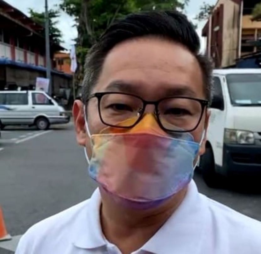人联党柏拉旺区候任议员程明智巡视选区并关注建设。