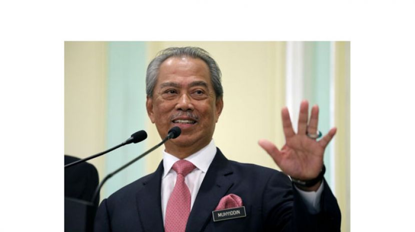 首相丹斯里慕尤丁。