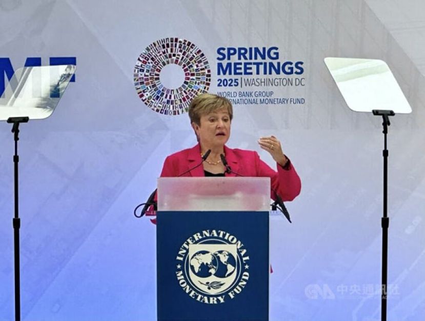 国际货币基金总裁乔治艾娃。