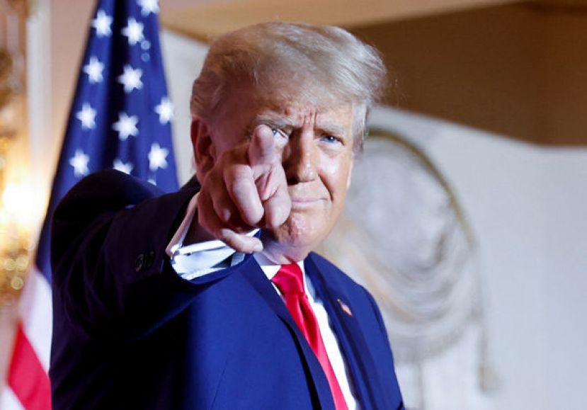 美国前总统特朗普发文声称自己即将被捕。