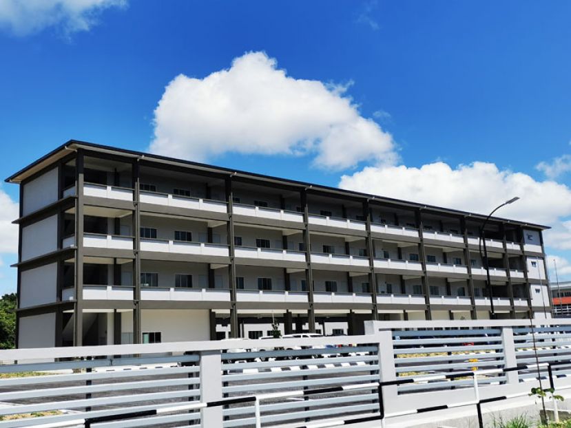 耗资600万令吉的巴哥中华公学新校舍。