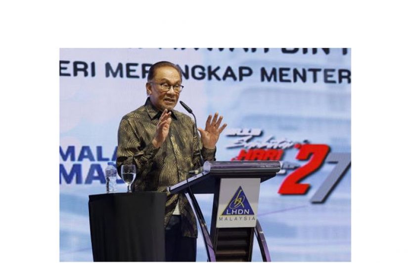 首相拿督斯里安华。