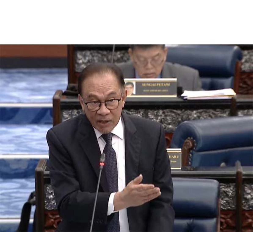 首相兼财政部长拿督斯里安华。