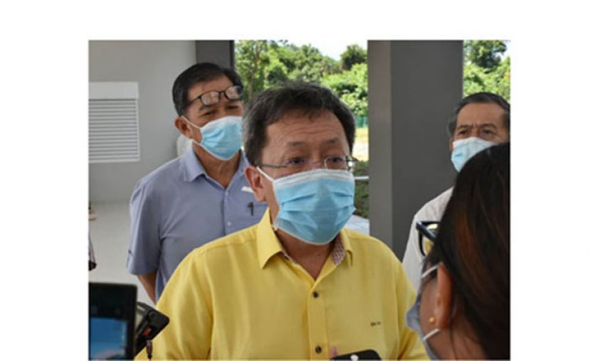 砂人联党主席拿督斯里沈桂贤。