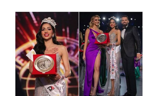 世界环球国际小姐首次由马来西亚佳丽摘冠，来自吉隆坡的22岁曼文凯拉击败50位全球佳丽，写下新纪录。