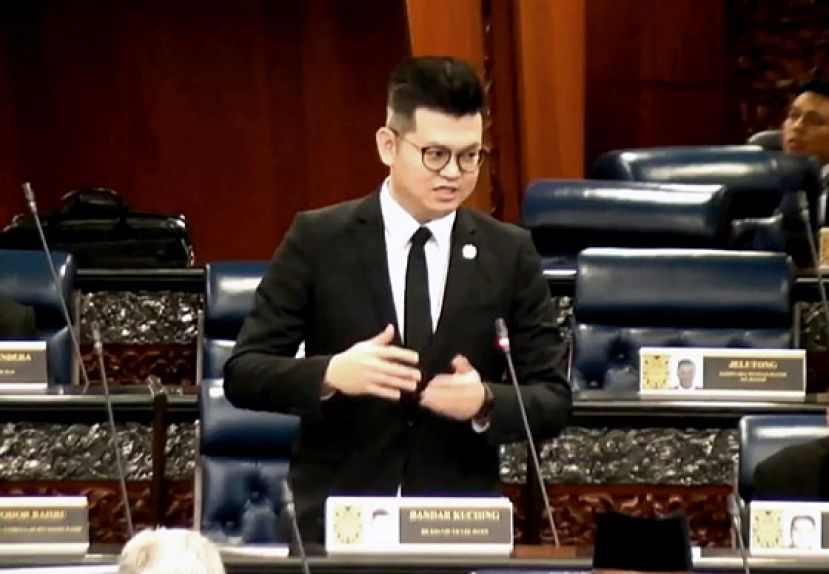 古晋市区国会议员俞利文。