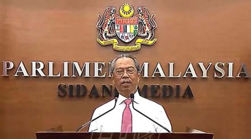 首相丹斯里慕尤丁。