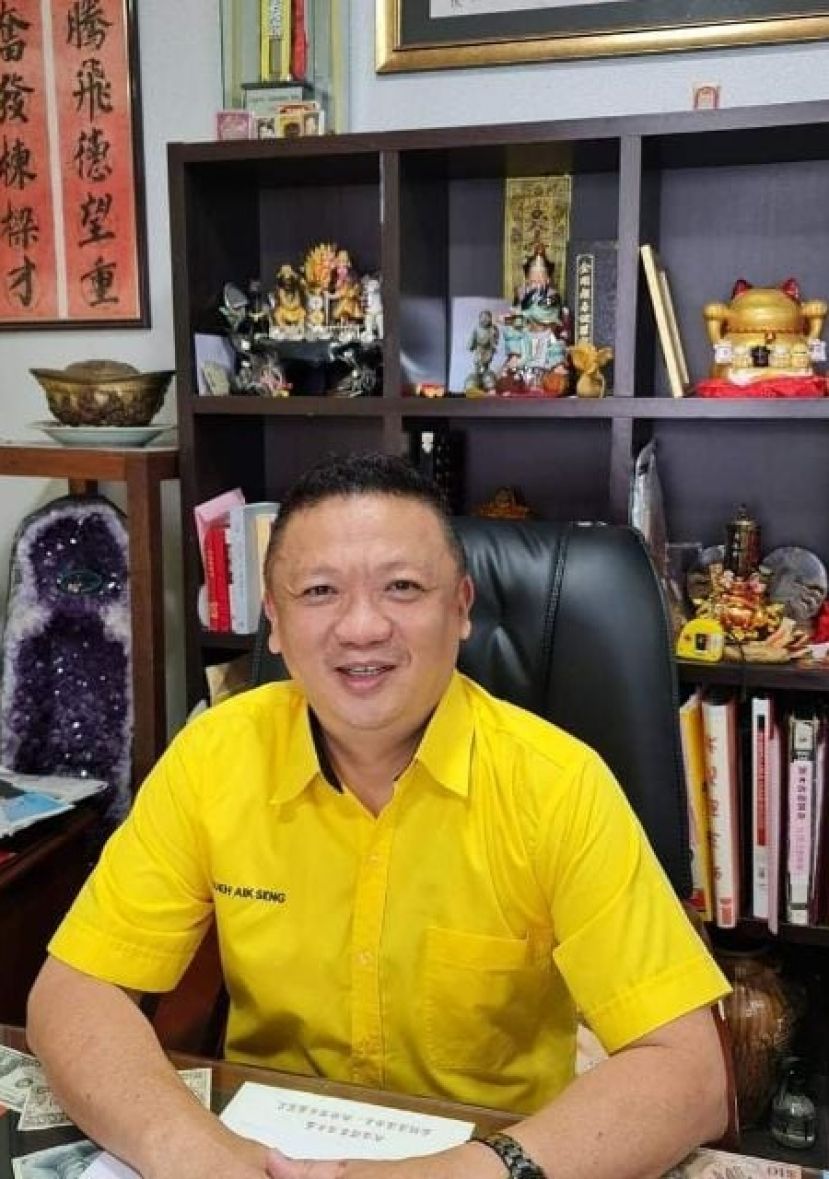 天猛公郭翼升感谢政府在庆祝马來西亚日之际带给成邦江人民智能交通系统的突破性改善