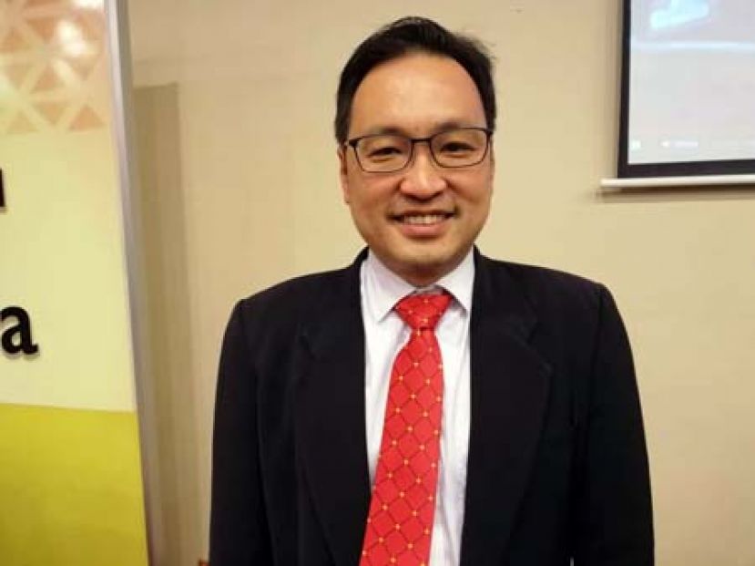  行动党哥打圣淘沙区州议员张健仁。  &nbsp;