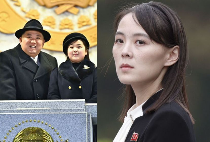 金正恩与爱女金主爱大晒C位，从前的二把手、胞妹金与正被晾在一旁。