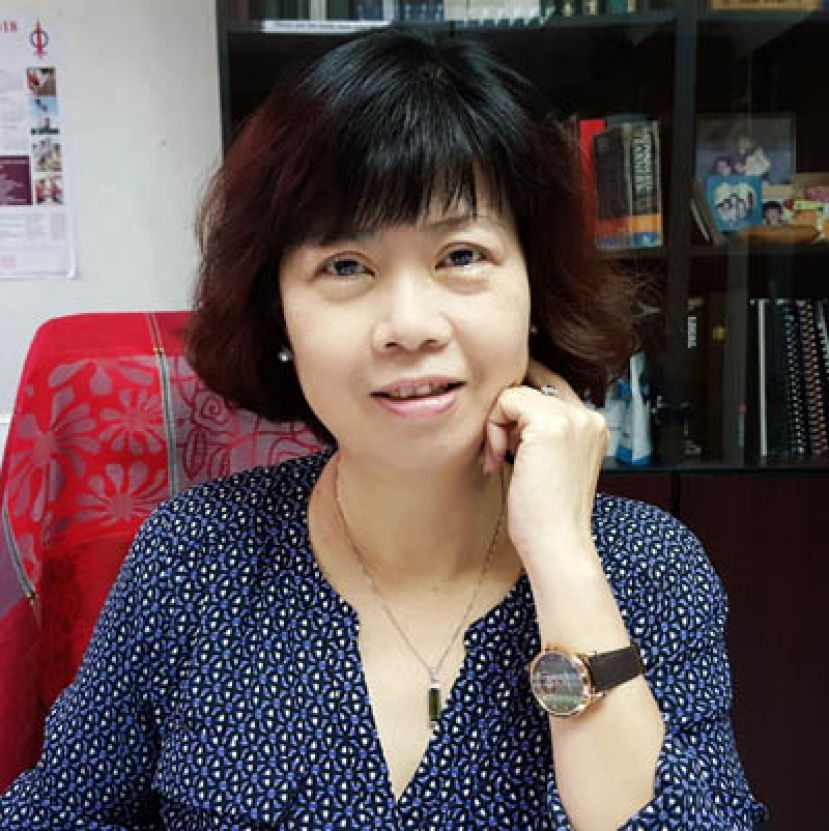 武吉亚瑟区立法议员郑爱鸰。