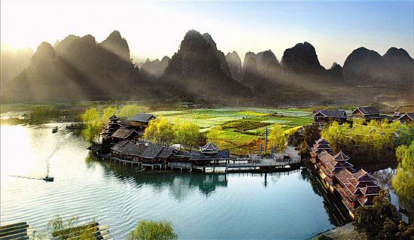 图示：广西绝世风光