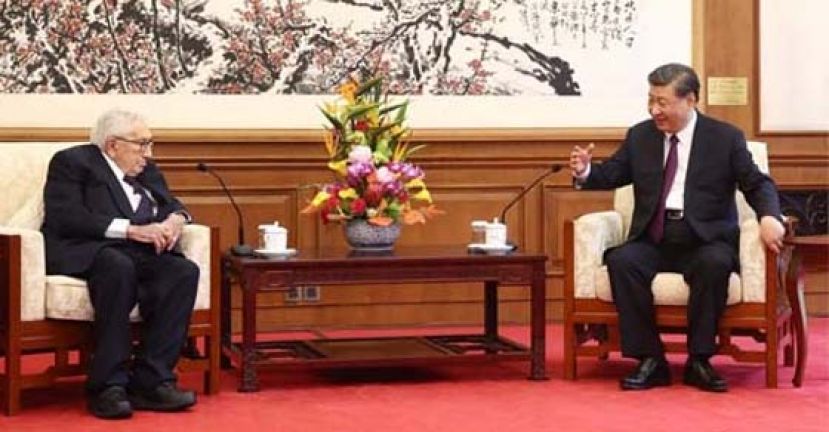 中美关系的见证人基辛格走了 ，他曾100多次踏上中国的土地。