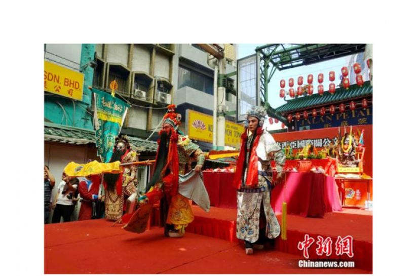 2019年，马来西亚举办国际关公文化节。晋剧《关公》出国演出，在关公祭典上亮相。