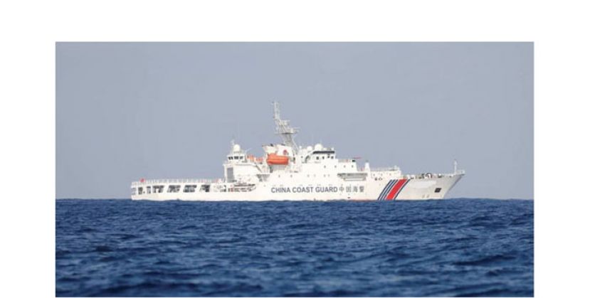 中国海岸警卫队舰艇(档案图)。