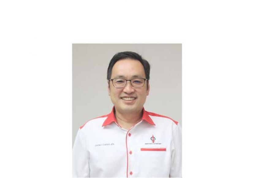 砂民主行动党主席张健仁。