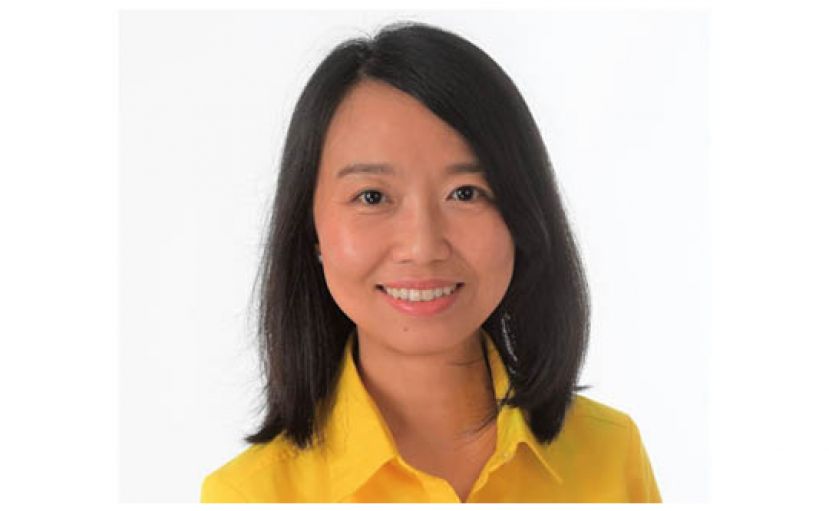 砂人联党中央妇女组主席许德婉。