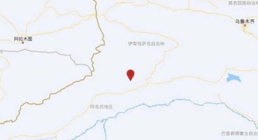 新疆拜城县5.1级地震，暂未有伤亡。