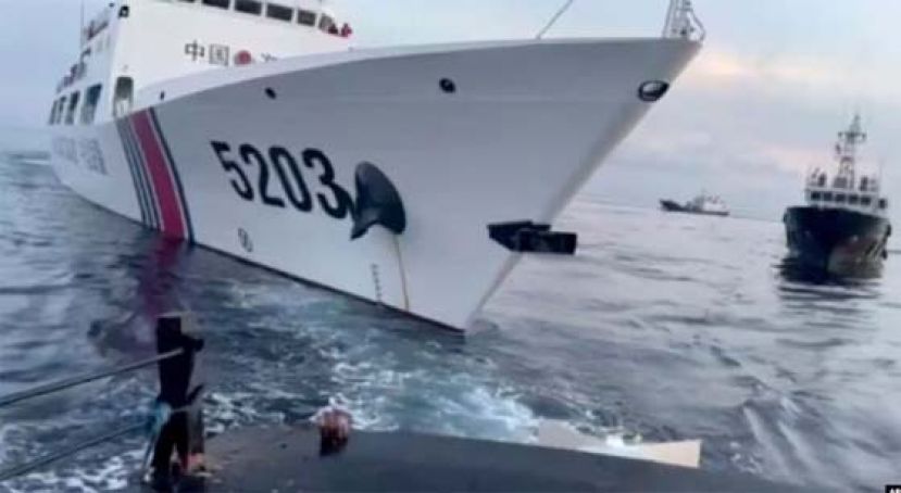 中国军方一连两天在南中国海巡航。