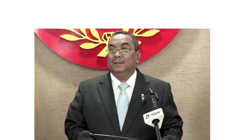 吉打州务大臣拿督斯里沙努西。