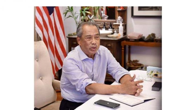 首相丹斯里慕尤丁。
