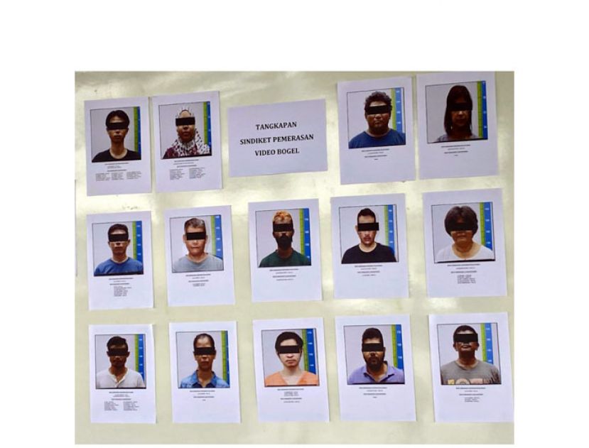 槟警破39宗裸聊案逮14嫌犯　遭勒索无法付款被胁行骗