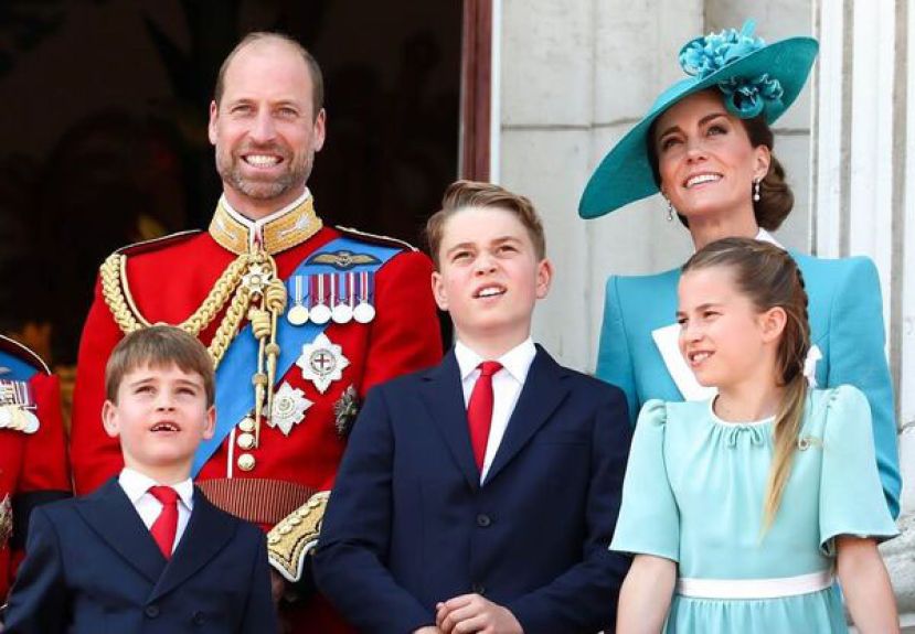 威廉王子和凯特王妃育有3名子女，乔治王子、夏绿蒂公主和路易王子。
