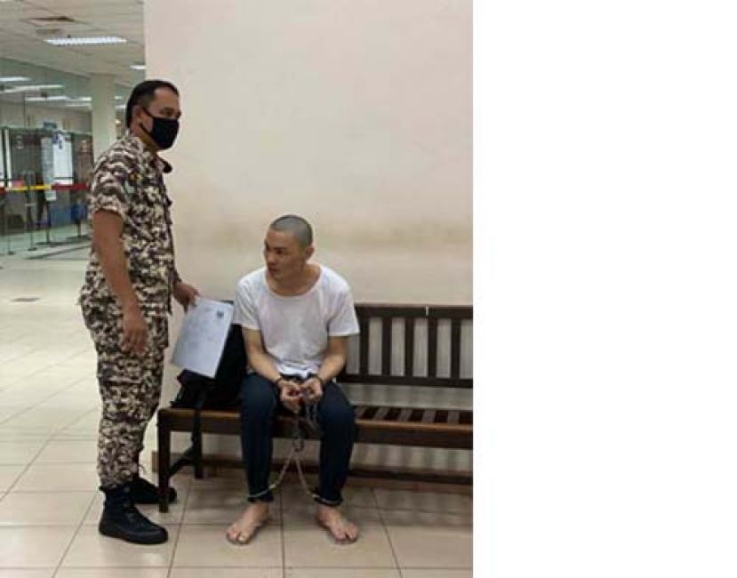  毒贩上诉遭驳回，等待送回监狱。