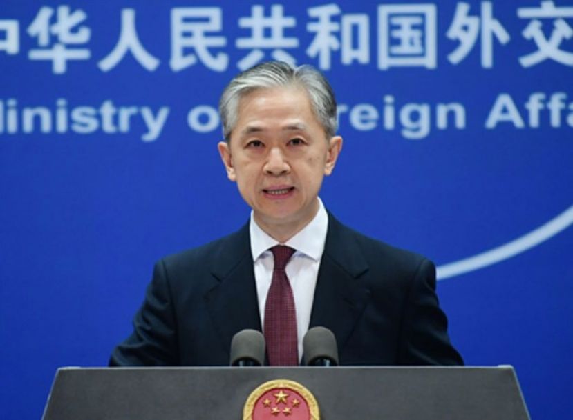 中国外交部发言人汪文斌。