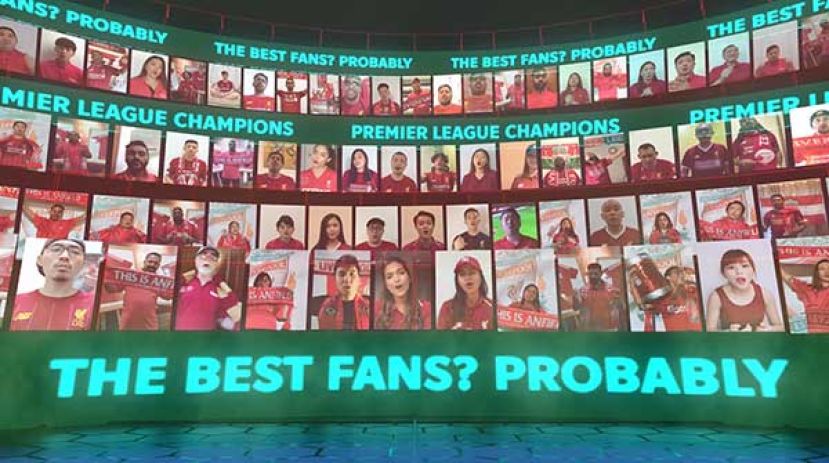 马来西亚粉丝献给全球球迷的一份心意 Carlsberg 让国内各地利物浦球迷合体高唱红军队歌向英超新霸主致意
