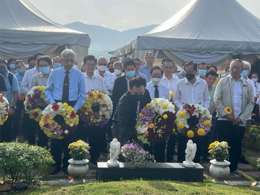 纪念林晃昇逝世二十二周年公祭礼3月9日举行
