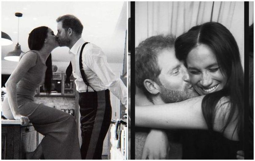 哈利王子与梅根从未见过的私人照片，在纪录片预告片中曝光。