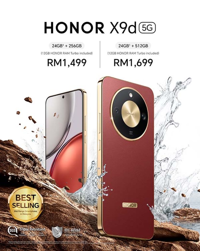 RM1,499预购，免费赠送价值RM1,146的平板电脑及三重防护.