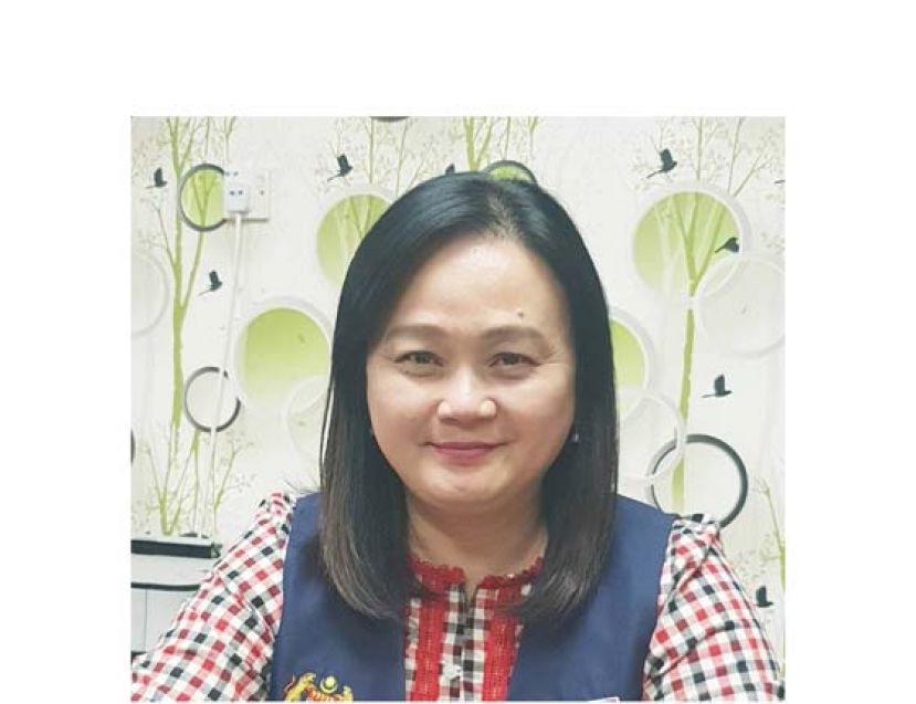 砂政治运动者温夏妮。
