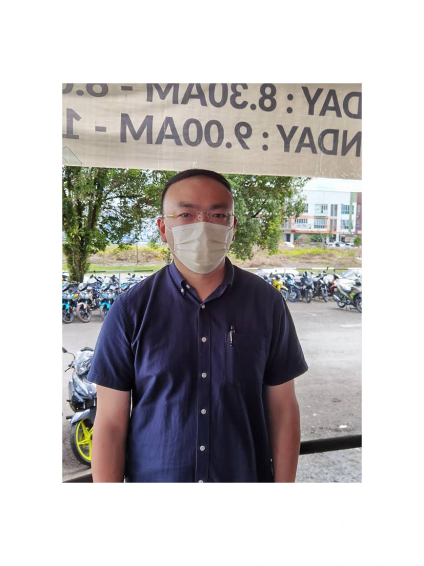 郑摩多专卖店董事郑国栋希望砂政府暂缓征收轮胎税。