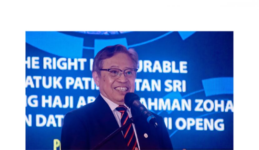 砂拉越总理拿督巴丁宜丹斯里阿邦佐哈里.