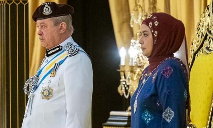 ●国家元首依布拉欣陛下与元首后拉惹查丽苏菲雅。